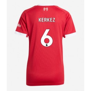 Liverpool Milos Kerkez #6 Hemmatröja Kvinnor 2025-26 Kortärmad